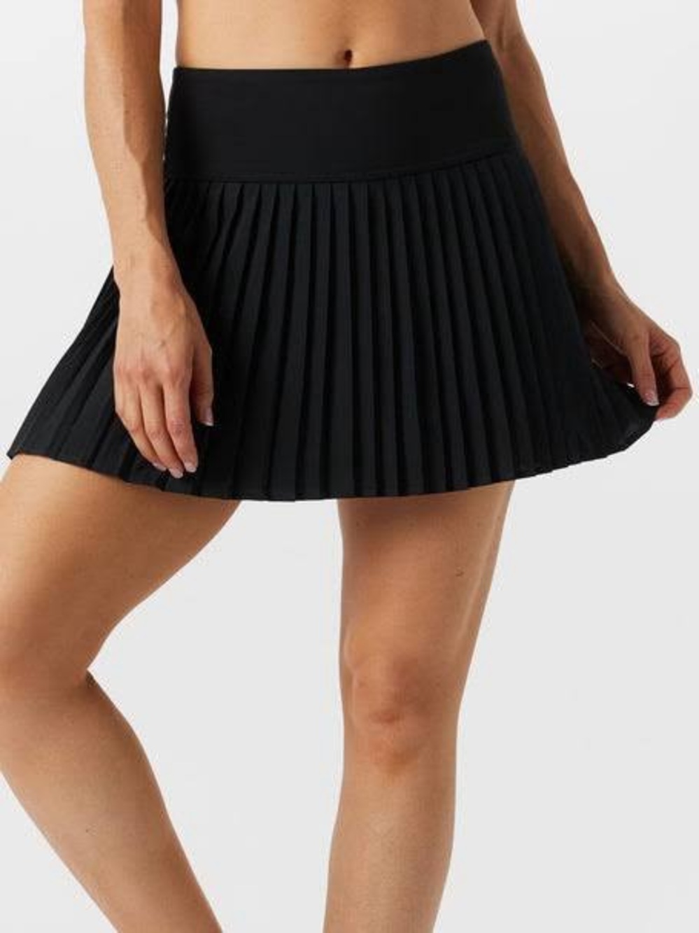 Fabletics black athletic pleated skort. Size XL